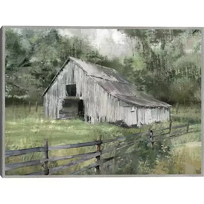 Kirklands Home The Old Barn Framed Canvas Art Print