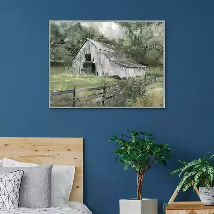 Kirklands Home The Old Barn Framed Canvas Art Print