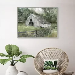 Kirklands Home The Old Barn Framed Canvas Art Print