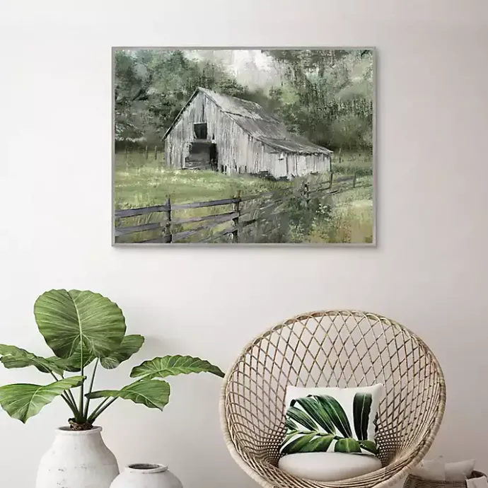 Kirklands Home The Old Barn Framed Canvas Art Print