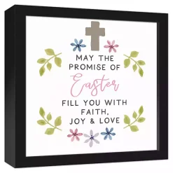 New Kirklands Home The Promise of Easter Framed Canvas Print White