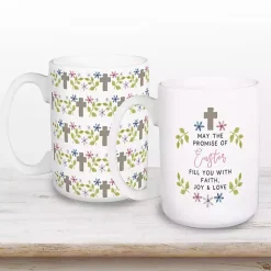 Online Kirklands Home The Promise of Easter Mugs, Set of 2