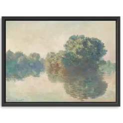 Discount Kirklands Home The Seine at Giverny Framed Canvas Art Print