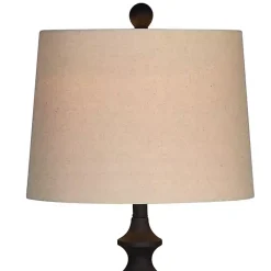 Online Kirklands Home Thelma Matte Black Stem Floor Lamp Tan