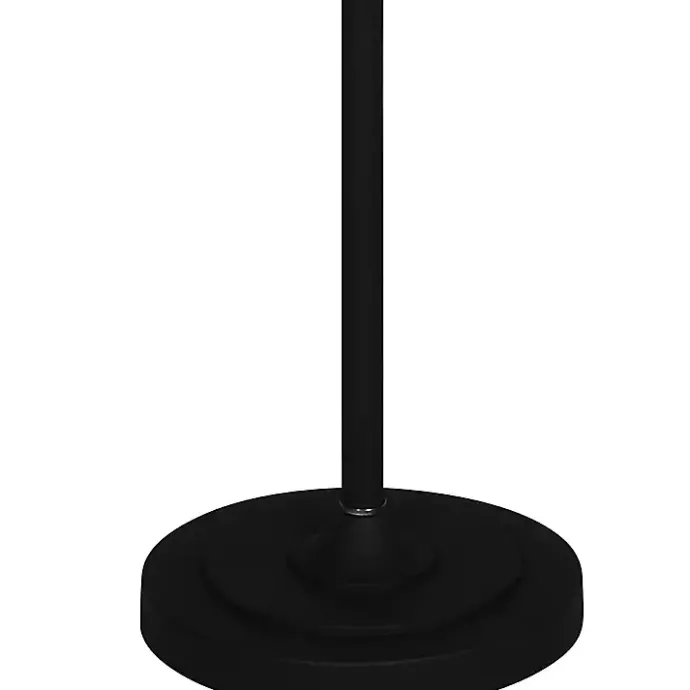 Online Kirklands Home Thelma Matte Black Stem Floor Lamp Tan