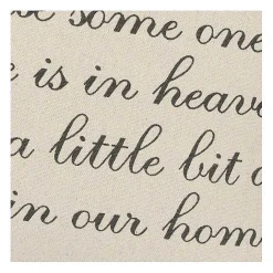 Outlet Kirklands Home There Is A Little Bit Of Heaven In Our Home Pillow