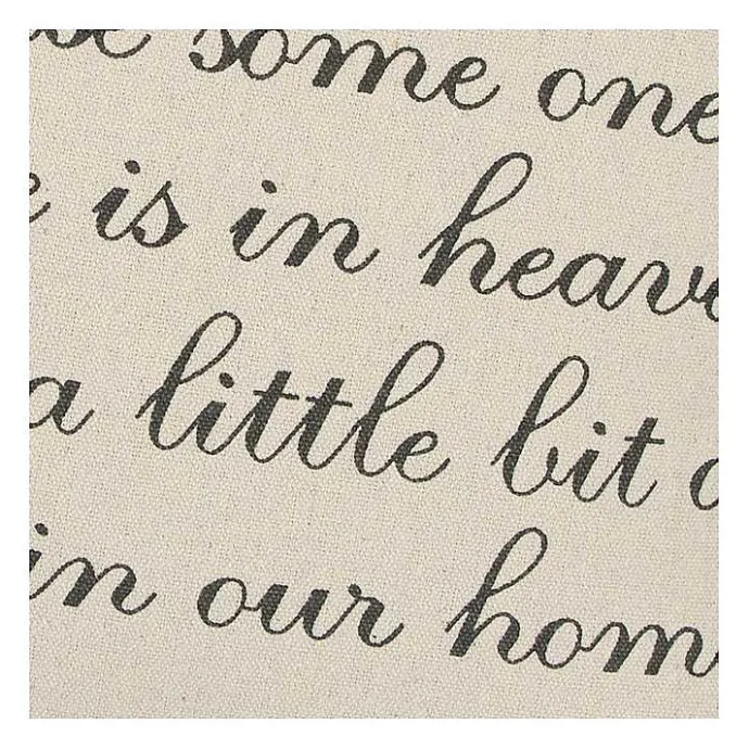 Outlet Kirklands Home There Is A Little Bit Of Heaven In Our Home Pillow