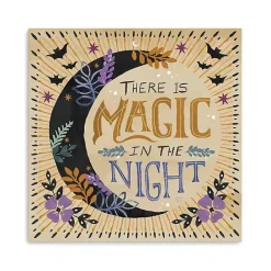 Clearance Kirklands Home There is Magic in the Night Canvas Art Print Yellow