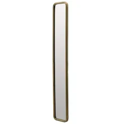 Online Kirklands Home Thin Gold Metal Wall Mirror