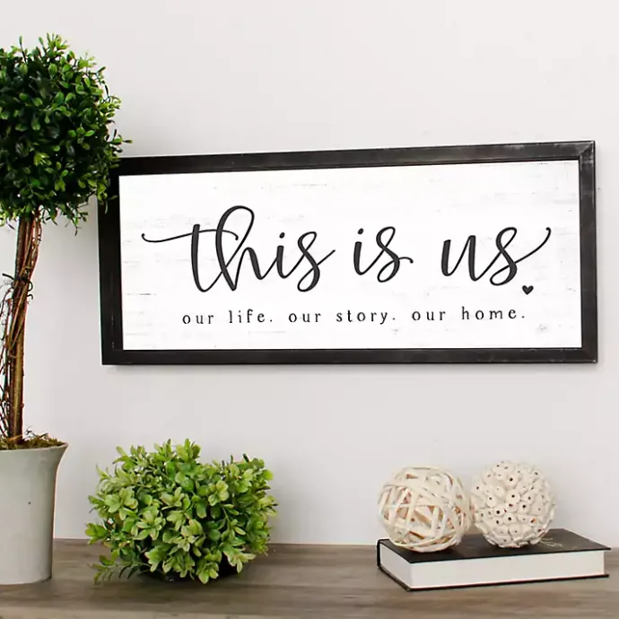 Sale Kirklands Home This is Us Wall Plaque