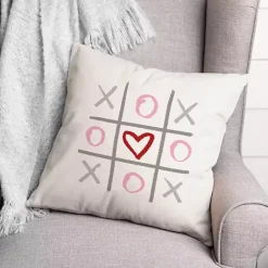 Sale Kirklands Home Tic Tac Toe Heart Pillow