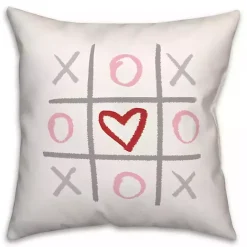 Sale Kirklands Home Tic Tac Toe Heart Pillow