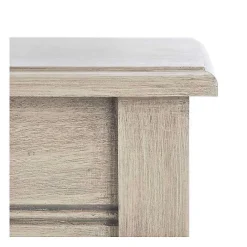 Best Kirklands Home Tilley Beige Classic Square Accent Table Tan