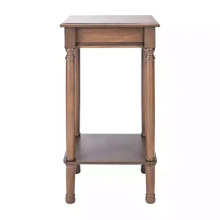New Kirklands Home Tilley Classic Square Accent Table Brown