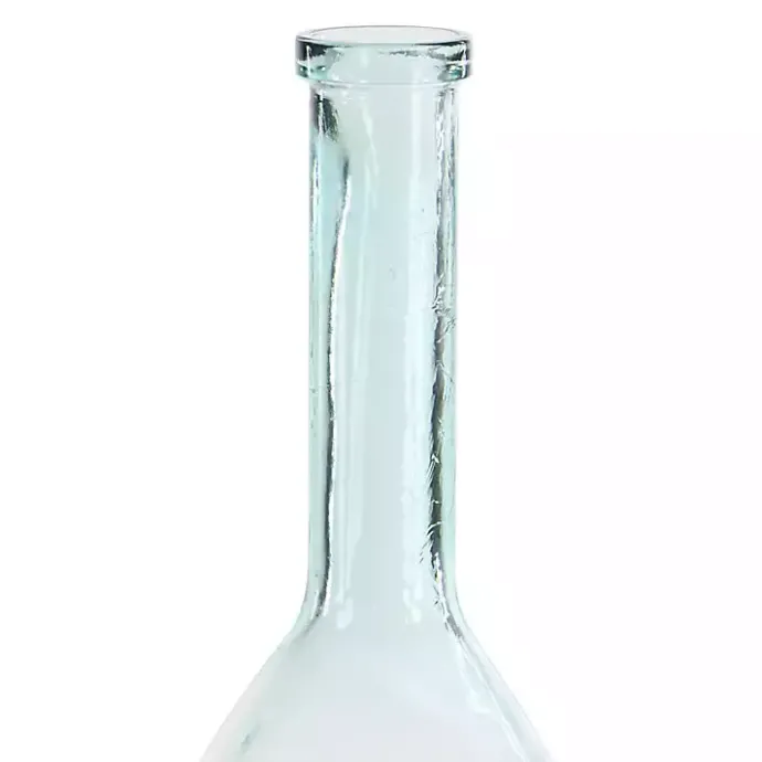 Best Kirklands Home Tinted Farmhouse Glass Bottle Vase Green