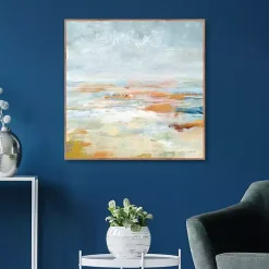 Hot Kirklands Home To the Sea Framed Canvas Art Print