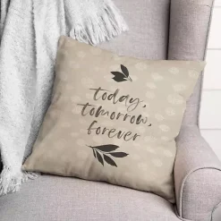 Online Kirklands Home Today, Tomorrow, Forever Indoor/Outdoor Pillow