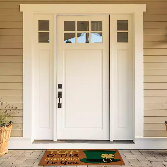 Sale Kirklands Home Top O' the Morning to You Doormat