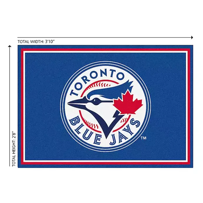 Sale Kirklands Home Toronto Blue Jays Spirit Rug, 3x4