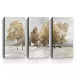 Hot Kirklands Home Trail Under The Trees Canvas Art Prints, Set of 3