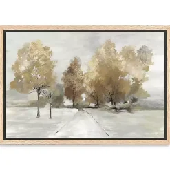 Hot Kirklands Home Trail Under the Trees Framed Canvas Art Print