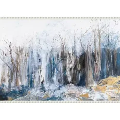 Sale Kirklands Home Tranquil Forest Framed Canvas Art Print