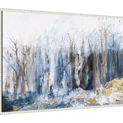 Sale Kirklands Home Tranquil Forest Framed Canvas Art Print