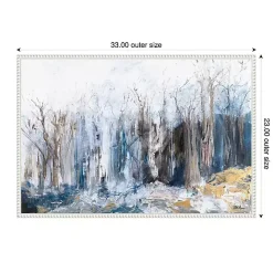 Sale Kirklands Home Tranquil Forest Framed Canvas Art Print