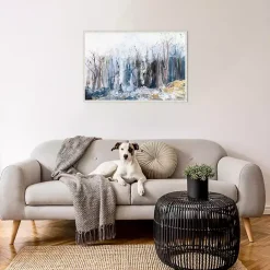 Sale Kirklands Home Tranquil Forest Framed Canvas Art Print