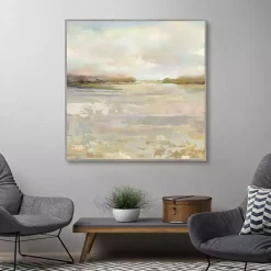 Hot Kirklands Home Tranquil Terrain Framed Canvas Print, 35x35 in.