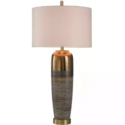 Clearance Kirklands Home Transitional Ceramic & Metal Table Lamp White