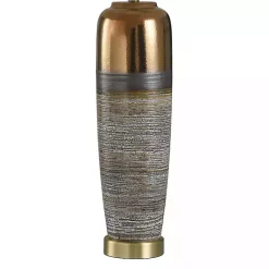 Clearance Kirklands Home Transitional Ceramic & Metal Table Lamp White