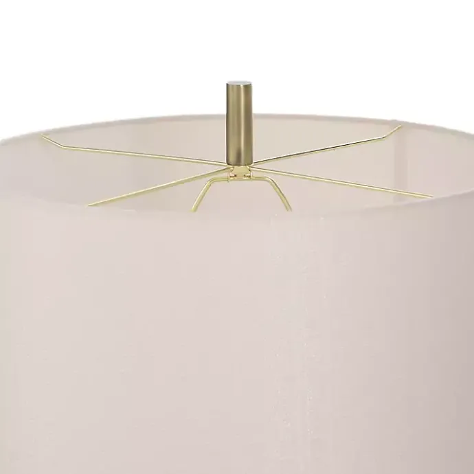 Clearance Kirklands Home Transitional Ceramic & Metal Table Lamp White