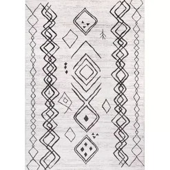Outlet Kirklands Home Transitional Moroccan Washable Runner