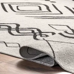 Outlet Kirklands Home Transitional Moroccan Washable Runner