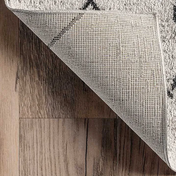 Outlet Kirklands Home Transitional Moroccan Washable Runner