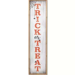 Sale Kirklands Home Trick or Treat Halloween Porch Board