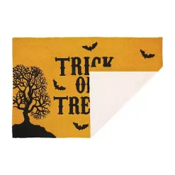 Kirklands Home Trick or Treat Halloween Accent Rug