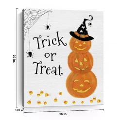 Outlet Kirklands Home Trick or Treat Jack O' Lanterns Canvas Art Print