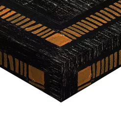 Kirklands Home Trick or Treat Polka Dot Pumpkin Canvas Art Print