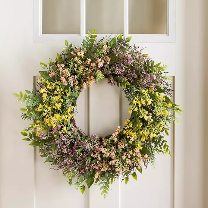Clearance Kirklands Home Tricolor Caspia Mix Wreath
