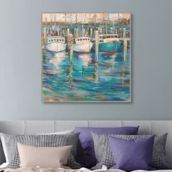 Discount Kirklands Home Trio Light Framed Canvas Art Print