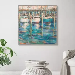 Discount Kirklands Home Trio Light Framed Canvas Art Print