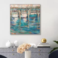 Discount Kirklands Home Trio Light Framed Canvas Art Print