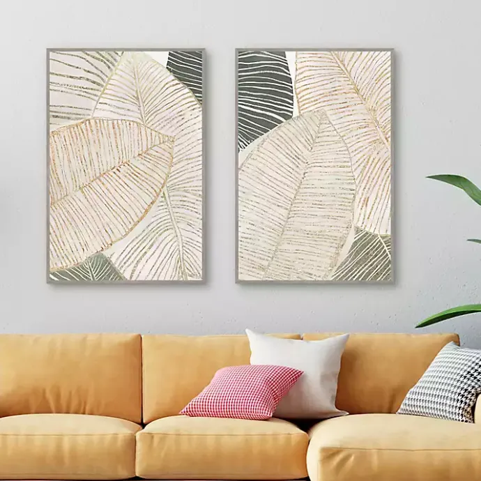 Hot Kirklands Home Tropic Breeze I & II Canvas Art Prints, Set of 2