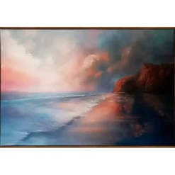Clearance Kirklands Home Turbulent Beauty Framed Canvas Art Print