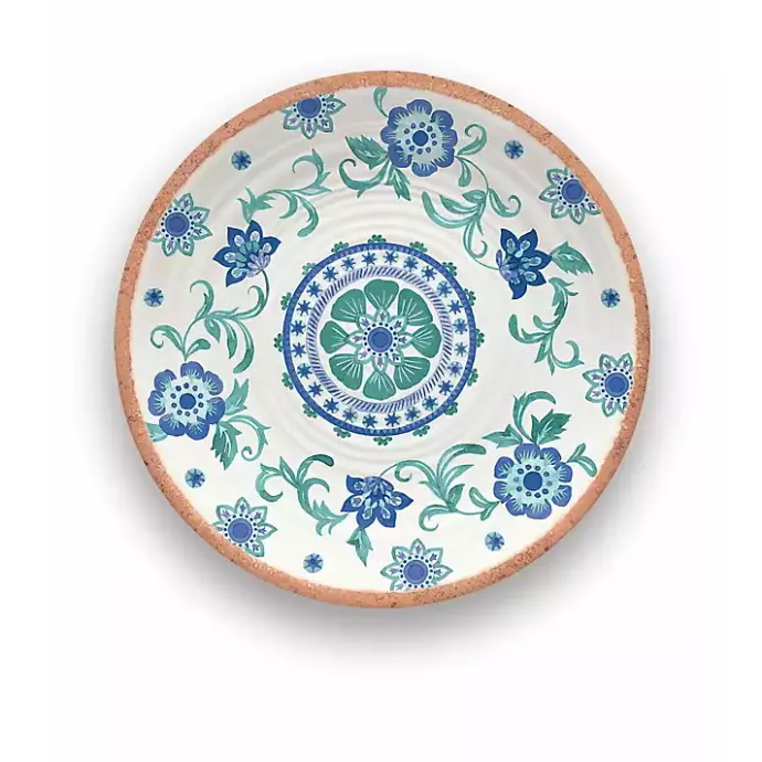 Discount Kirklands Home Turquoise Melamine Rio Serving Platter