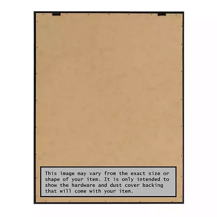 Sale Kirklands Home Twas the Night Gold Framed Canvas Art Print White