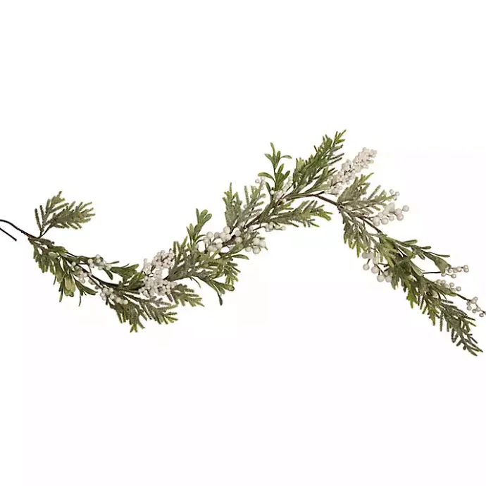 Clearance Kirklands Home Twig and Frosted Berry Garland