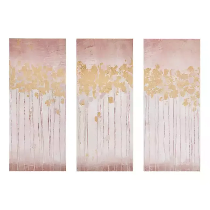 Hot Kirklands Home Twilight Forest Canvas Art Prints, Set of 3